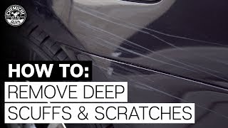 How To Take Off Paint Scuffs amp Scratches  Chemical Guys [upl. by Merridie]