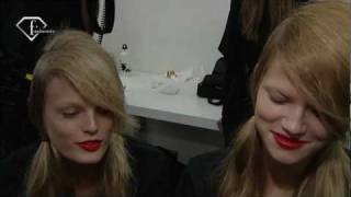 fashiontv  FTVcom  HANNE GABY ODIELE MODEL TALKS SS 2010 [upl. by Elletsyrc671]