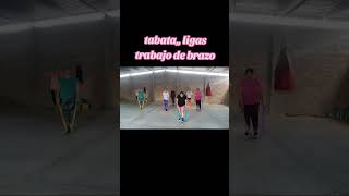 zumba🤩🤩 trabajo de brazo con banda elastica [upl. by Arebma472]