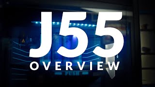 The Stratasys J55 FullColor MultiMaterial 3D Printer Overview [upl. by Margarethe]