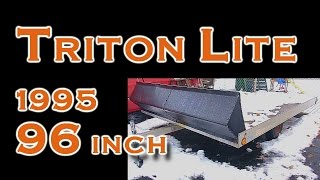 Triton Snowmobile Trailer 96 inch [upl. by Dino]