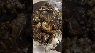 Khatta Meat aur Chawal  Khatta Mutton Recipe  Kangri Dham  Indian food shorts mutton trending [upl. by Chew545]