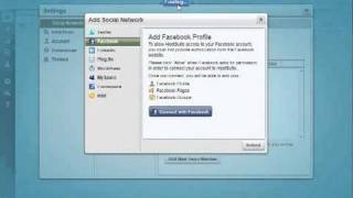 Add Facebook Page to Hootsuite Account [upl. by Enimassej]