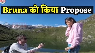 Bruna Abdullah Gets Engaged To Boyfriend AI In Switzerland  Must Watch [upl. by Chaworth]