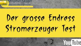 Stromerzeuger  Endress Stromerzeuger im Test auf stromerzeugerinfode [upl. by Audri268]