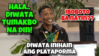 DIWATA TATAKBO SA ISANG PARTY LIST GINAGAMIT LANG DAW NG MGA POLITIKO PARA SA SARILING AGENDA [upl. by Vite183]