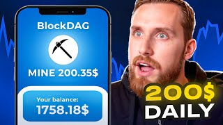 This CRYPTO MINER Makes 200 per DAY  BlockDAG X1 [upl. by Ruperta]