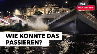 Der Brückeneinsturz in Dresden – Wie es fast zur Katastrophe kam  Doku [upl. by Eiluj]