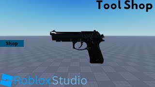 How to make a tool shop in Roblox Studio [upl. by Noira]