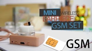 GSM mini Wireless Earpiece [upl. by Tterrag]