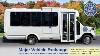 2016 Ford E450 Wheelchair Eldorado Non CDL Shuttle Bus For Sale  wwwgetanybuscom [upl. by Arodoet]