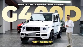 INDEPTH REVIEW MERCEDES BENZ G400d with GLIDE KIT [upl. by Cornelius4]