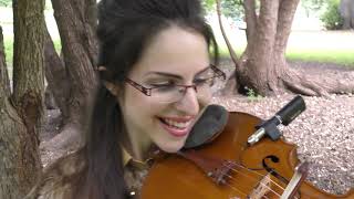 Catherine Evergreen  J S Bach Cello Suite No 1 ii Allemande on Viola [upl. by Petta365]