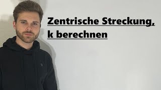 Zentrische Streckung  Erklärung [upl. by Aiynat628]