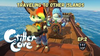 Traveling To Other Islands  Lets PlayCritter Cove  Ep2 [upl. by Hubsher379]