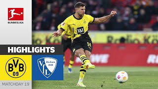 Borussia Dortmund  VfL Bochum 31  Highlights  MD 19 – Bundesliga 2324 [upl. by Annabelle]