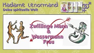 Zwillinge Mann amp Wassermann Frau Liebe und Partnerschaft [upl. by Anneg]