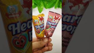 Love heart pops unboxing shortslolipopyoutubeshort [upl. by Novick]