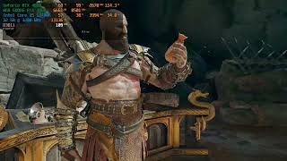 God of War  RTX 4060  i5 12400F  1080P  ULTRA Settings [upl. by Reseta]