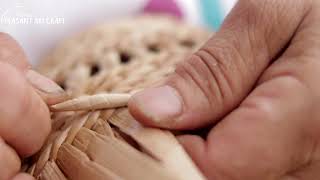 Weaving Cattail Baskets [upl. by Crosby]