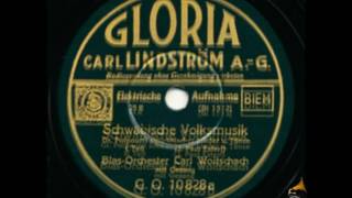 SCHWÄBISCHE VOLKSMUSIK  Carl Woitschach und BlasOrchester mit Gesang [upl. by Mathi568]