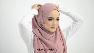 BASIC ESSENTIAL PLAIN SHAWL Styling Tutorial Style 28 [upl. by Godbeare]