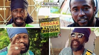 Reggae Vibes Riddim Medley  Sizzla Lutan Fyah Delus and more Official Video 2016 [upl. by Rosmunda]