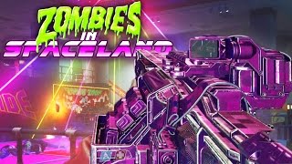 INFINITE WARFARE ZOMBIES  MAIN EASTER EGG GAMEPLAY HUNT ZOMBIES IN SPACELAND [upl. by Eadwina]