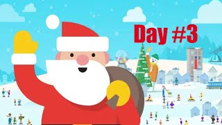 Google Santa Tracker 2023 Day 3 [upl. by Itnavart]