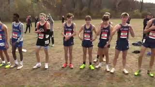 Boys NY Federation Championship 5k XC  Nike Cross Regional New York 2024 Full Replay [upl. by Eislel248]