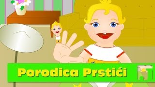 Porodica Prstići  muzički instrumenti  Dečije pesme  Finger Family [upl. by Haland726]