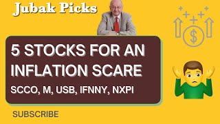 5 Stocks for an Inflation Scare  May 12 2021  Jim Jubak JubakPickscom [upl. by Dasie]