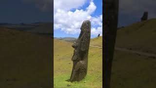 Moai Statues of Ahu Tongariki Easter Island Wonders of the World travel fypシ viral fyp short [upl. by Zachery]