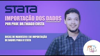 STATA Importação de dados [upl. by Llehsam716]