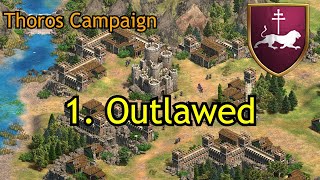 1 Outlawed  Thoros  AoE2 DE The Mountain Royals [upl. by Nedroj]