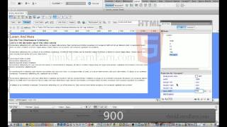 Dreamweaver cs5 tutorialsHow build html5 css3 responsive web design from scratch no hand coding [upl. by Zildjian]