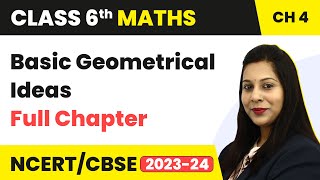 Class 6 Maths Chapter 4  Basic Geometrical Ideas Full Chapter Explanation amp Exercise [upl. by Riamu]