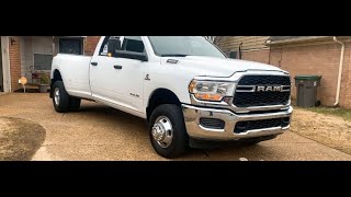 New bumper and mud flaps on my Ram 3500 hotshot rig [upl. by Novit]