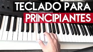 Clases de Teclado para Principiantes  Tutorial de Teclado Gratis  Como Tocar Teclado [upl. by Lipson]