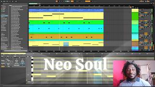 Making Neo Soul Beat on Ableton Type Track [upl. by Oicram70]