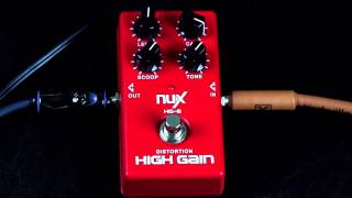 Nux HG6 High Gain Distortion [upl. by Icart917]