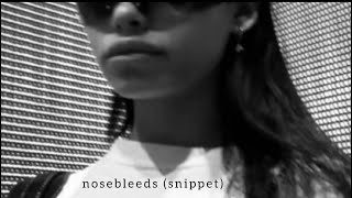 nessa barrett  nosebleeds unreleased snippet [upl. by Rriocard270]