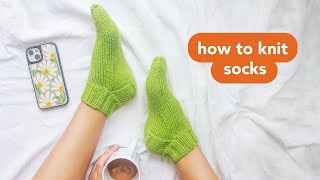 The Ultimate Beginner Guide to Sock Knitting StepbyStep Tutorial [upl. by Oler]