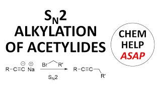 SN2 alkylation of acetylides [upl. by Kostival800]