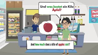 Deutsch lernen  Essen und Trinken  A1 [upl. by Alaecim]