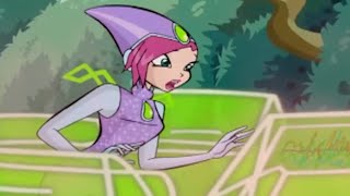 Tecna tells everyone to stop breathing  Winx Club Clip [upl. by Wardieu]