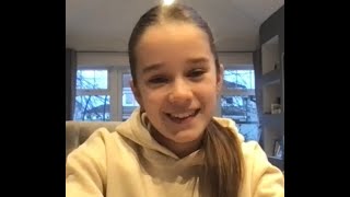 Alisha Weir talks about auditioning for Roald Dahls Matilda the Musical on Netflix [upl. by Itagaki]