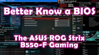 Better Know a BIOS Touring the ASUS ROG Strix B550F Gaming BIOS  How to use BIOS Flashback [upl. by Yenwat]