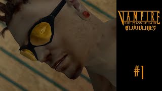 Vampire the Masquerade Bloodlines  Malkavian  Lets Play  01 [upl. by Greenwell489]