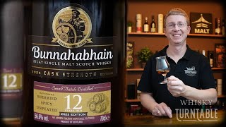 Bunnahabhain 12 Cask Strength  Batch 2  2022 Edition 566  Vol [upl. by Zigrang]